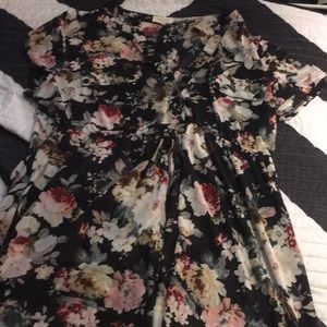 Fall floral babydoll